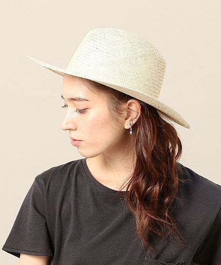 <FERRUCCIO VECCHI>ロングブリムハット o