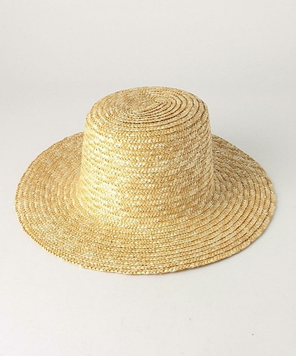 ＜LACK OF COLOR＞ブリムハット