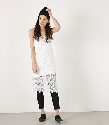 LACE SLIP DRESS
