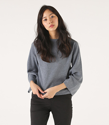 BELL SLEEVE KNIT TOPS