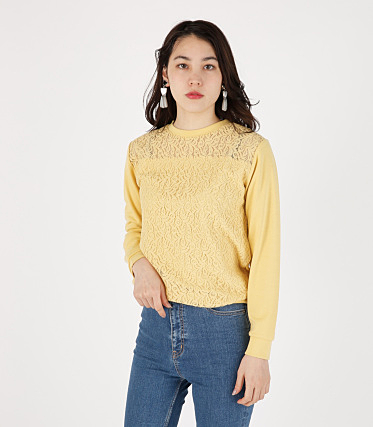 FRONT LACE LAYERED TOPS