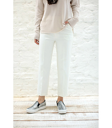 TRストレッチ二重織タックPT