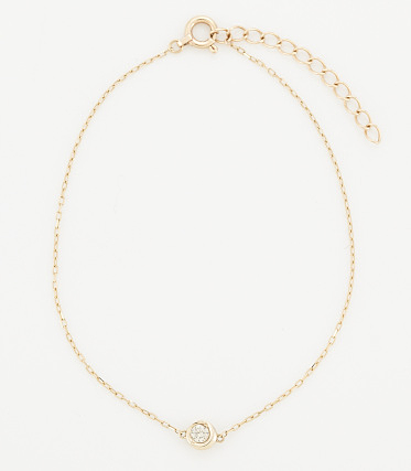 10Kラウンドダイヤブレスレット