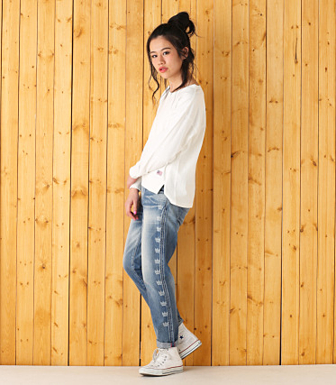 CROWN MARK テーパード パンツ