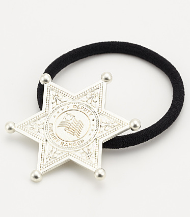 ポリス バッジ ヘアゴム