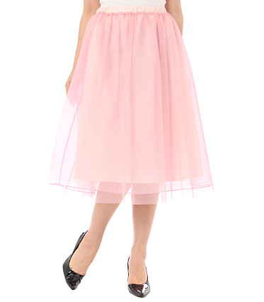 オーガンジースカート