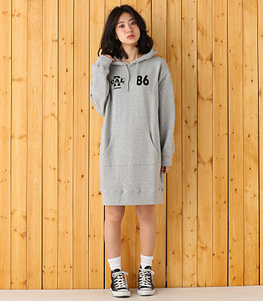 CAL DREAM スウェット パーカー ワンピース