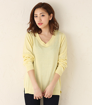 Basic V／NニットP／O