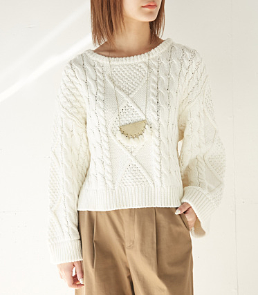 CAGE WIDE SLEEVE LG TOPS