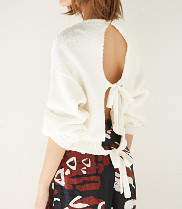 COTTON BACK OPEN MG TOPS