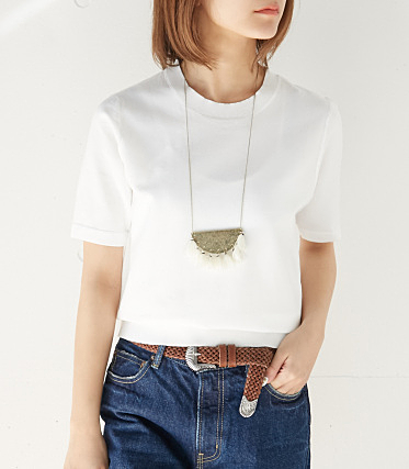 CREW NECK HG 半袖 TOPS-S