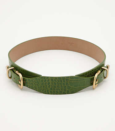 W buckle belt