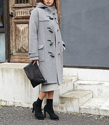 WOOLダッフルLONG COAT