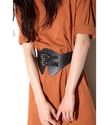 LEATHER TWIN CUMMER BELT