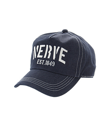 NERVE刺繍デニムキャップ