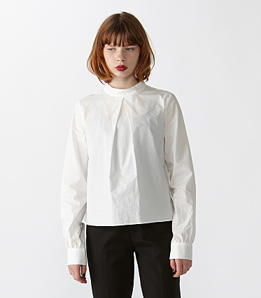 Front box tuck shirt