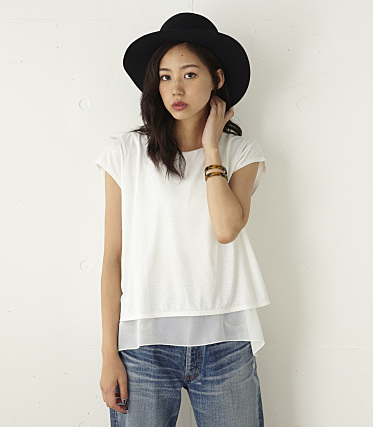 LAYERED BACK OPEN TOPS