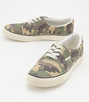 12ozキャンバスデッキシューズ