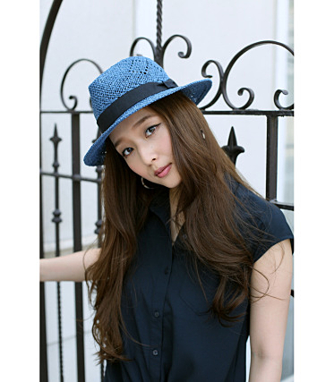 透かし編みペーパーHAT