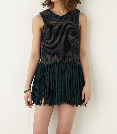 フリンジCOTTON LG TOPS