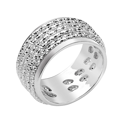 Celeste Sterling Silver Wrap Ring