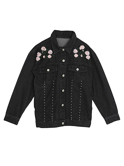 バラロゴ刺繍Gジャン