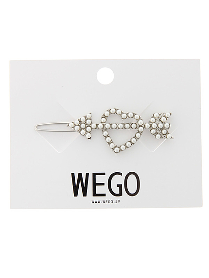 WEGO/パールハートアローヘアピン
