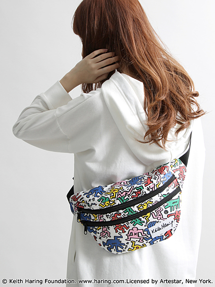 WEGO|Keith Haring（キースヘリング）ボディバッグ