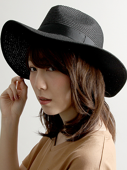 WEGO/ツバ広ペーパーハット