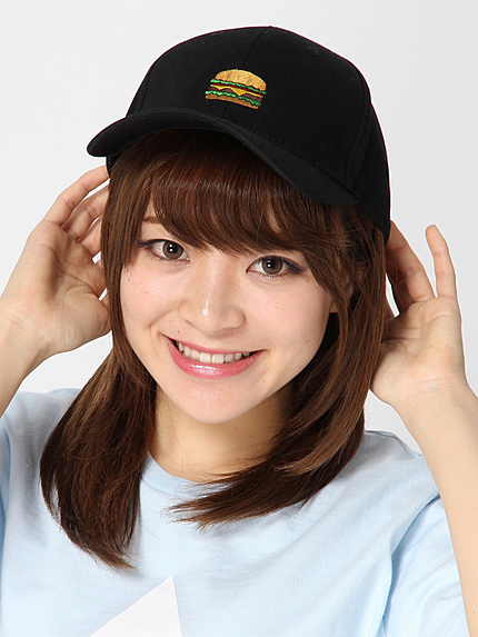 WEGO/ハンバーガーローキャップ