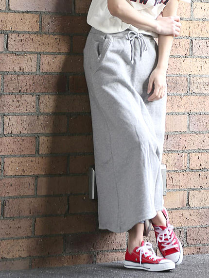 スウェットマキシスカート