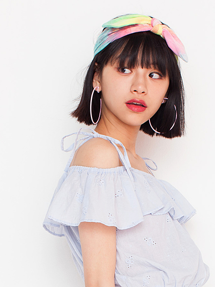 WEGO/タイダイヘアバンド