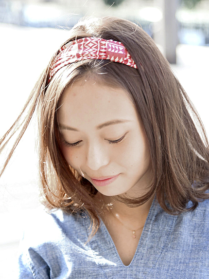 ネイティブ柄ヘアバンド