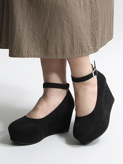 WEGO/厚底ウェッジパンプス
