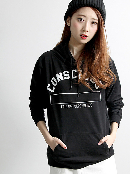 WEGO/BOXロゴパーカー