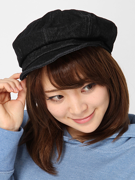 WEGO/デニムキャスケット