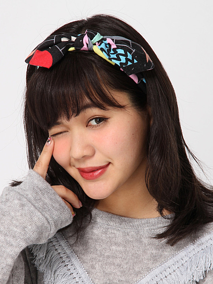 WEGO/カラフルヘアバンド