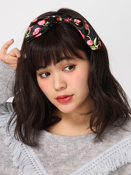 WEGO/チェリーヘアバンド