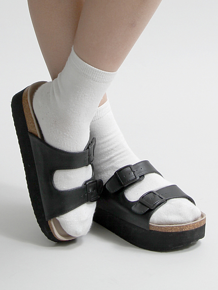 WEGO/ダブルベルトサンダル