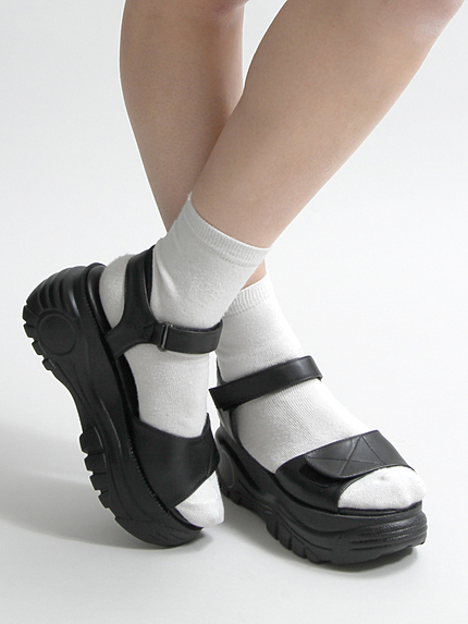 WEGO/厚底スポーツサンダル