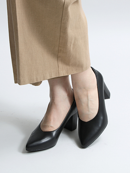 WEGO/ヒールパンプス