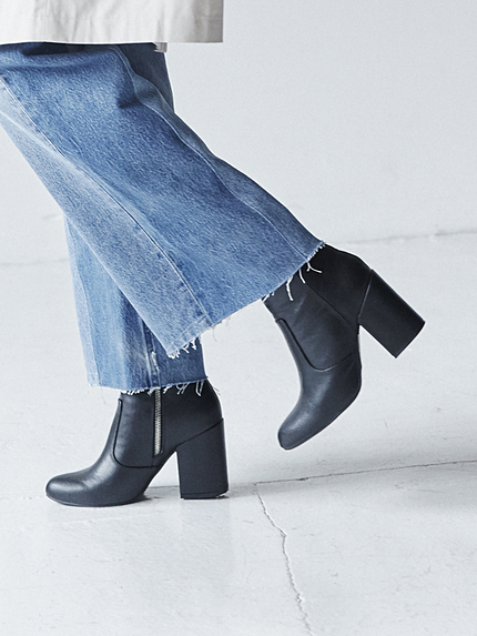 WEGO/ヒールショートブーツ