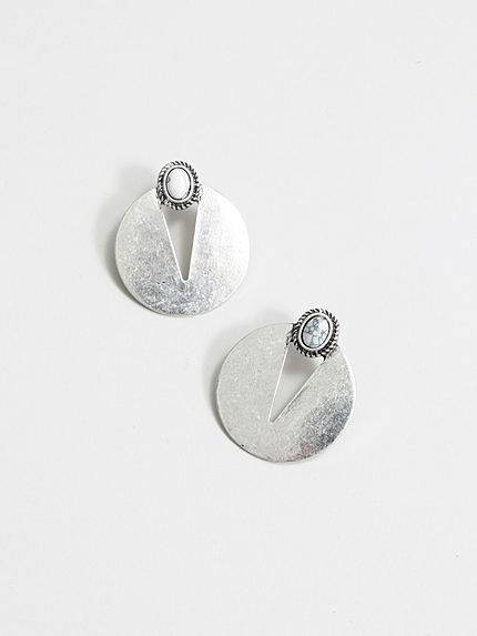 WEGO/デザインストーンピアス