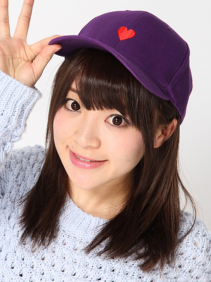 WEGO/ハートローキャップ