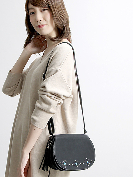 WEGO/フェイクスウェードショルダー