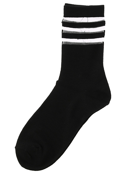 WEGO/ラインシースルーソックス