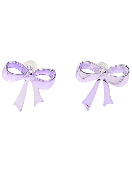 WEGO/メタルリボンピアス