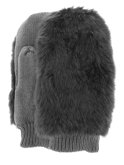 WEGO/ファー手袋