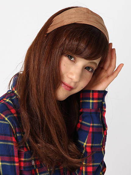 WEGO/スエードカチューシャ