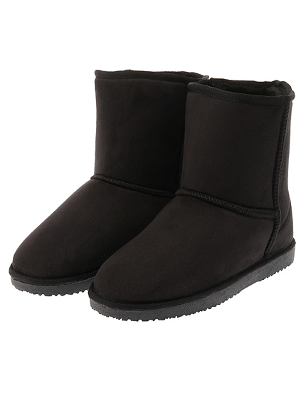 [GIORDANO]フェイクムートンブーツ